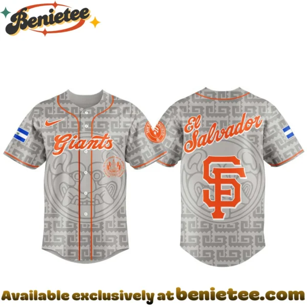 Masterpiece SF Giants El Salvadoran Heritage Night Jersey [Batch 2]