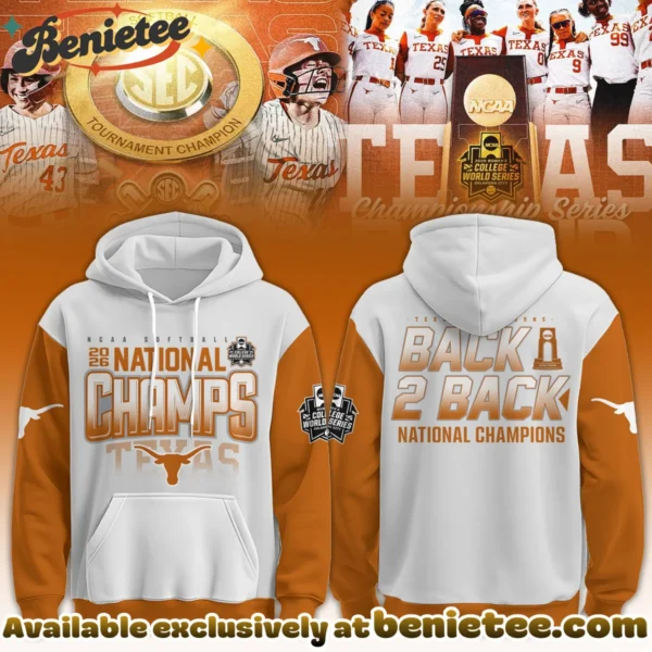 Texas Women's Softball Classic Hoodie - New Arrival [Batch 5]