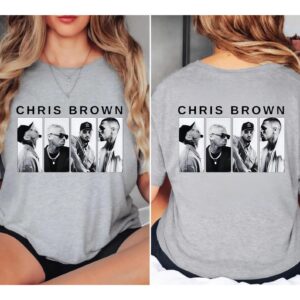 Chris Brown Stage TShirt Design