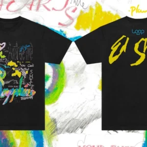 Ed Sheeran Loop Tour 2026 Design Graphic Tshirt