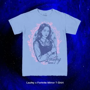 Laufey x Fortnite Mirror T-Shirt | Jazz Singer TShirt