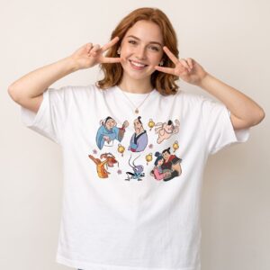 Disney Princess Mulan Shirt, Vintage Magic Kingdom Graphic Tee