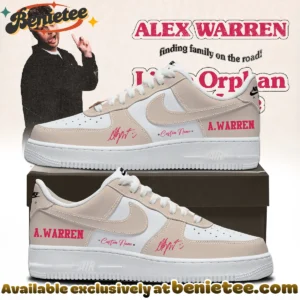 Alex Warren Little Orphan Alex Custom Air Force 1 & Jordan 1 Shoes (Design 40)