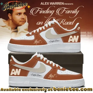 Alex Warren Little Orphan Alex Custom Air Force 1 & Jordan 1 Shoes [Drop 28]