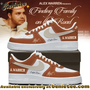 Alex Warren Little Orphan Alex Custom Air Force 1 & Jordan 1 Shoes [Drop 29]