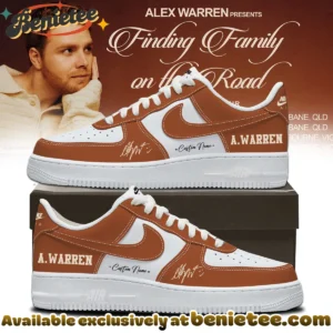 Alex Warren Little Orphan Alex Custom Air Force 1 & Jordan 1 Shoes (Style 18)