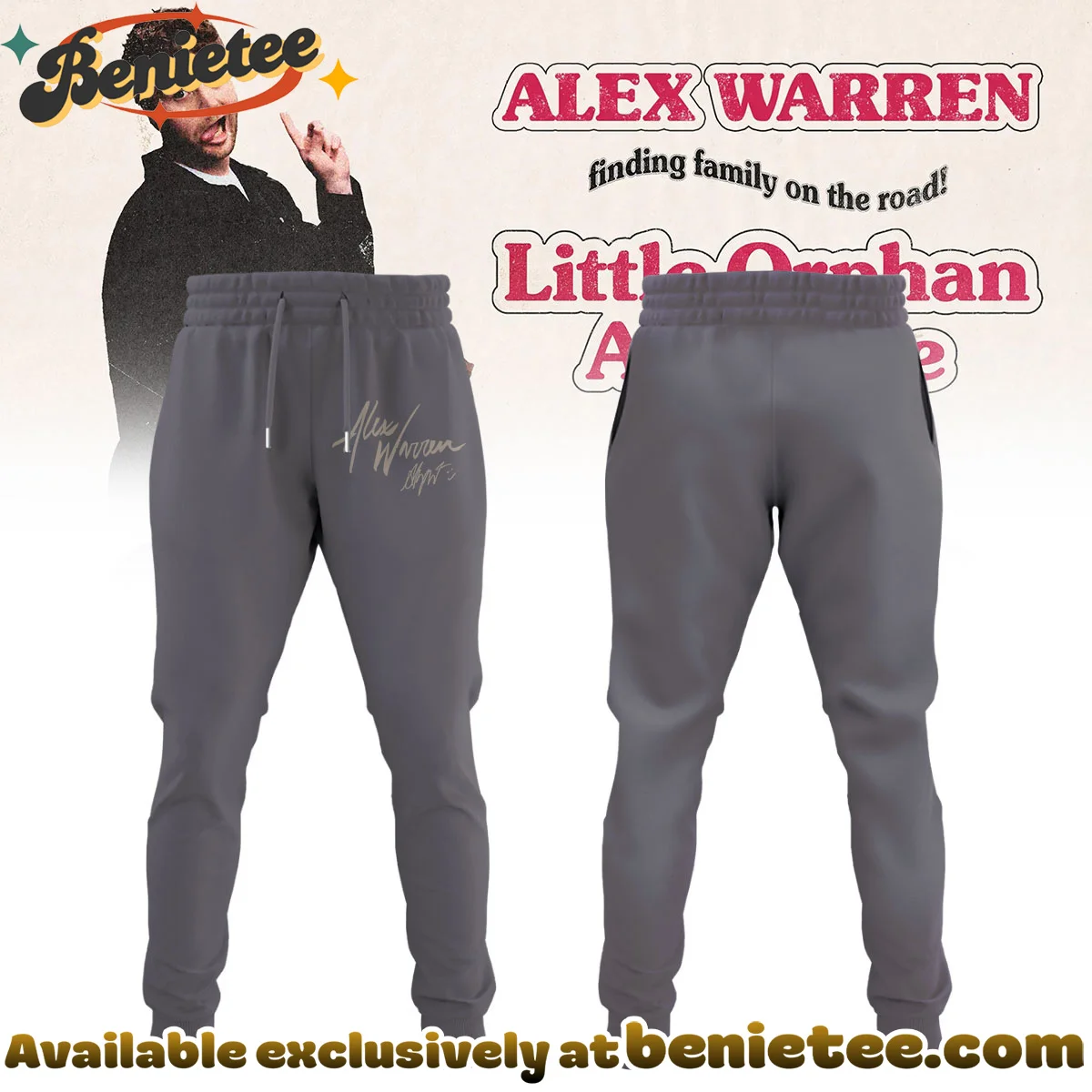 Alex Warren Little Orphan Alex Tour Shirt & Hoodie (Style 34)