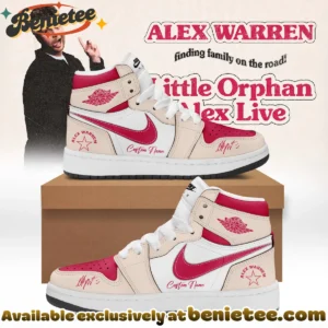 Alex Warren Little Orphan Alex Tour Custom Air Force 1 & Jordan 1 Shoes [Batch 32]