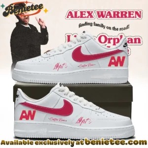 Alex Warren Little Orphan Alex Tour Custom Air Force 1 & Jordan 1 Shoes (Design 12)