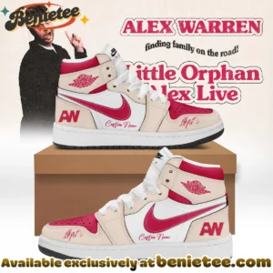 Alex Warren Little Orphan Alex Tour Custom Air Force 1 & Jordan 1 Shoes (Design 17)