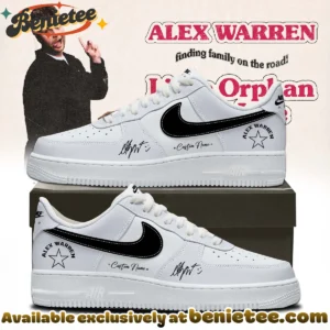 Alex Warren Little Orphan Alex Tour Custom Air Force 1 & Jordan 1 Shoes (Design 21)