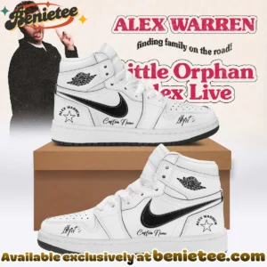 Alex Warren Little Orphan Alex Tour Custom Air Force 1 & Jordan 1 Shoes (Design 22)