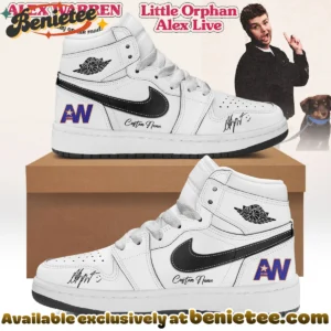 Alex Warren Little Orphan Alex Tour Custom Air Force 1 & Jordan 1 Shoes (Design 6)