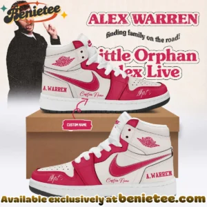 Alex Warren Little Orphan Alex Tour Custom Air Force 1 & Jordan 1 Shoes - Part 2