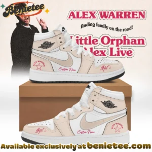 Alex Warren Little Orphan Alex Tour Custom Air Force 1 & Jordan 1 Shoes - Part 31