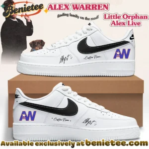 Alex Warren Little Orphan Alex Tour Custom Air Force 1 & Jordan 1 Shoes - Part 8