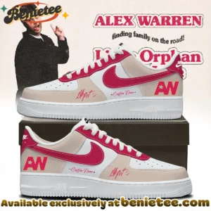 Alex Warren Little Orphan Alex Tour Custom Air Force 1 & Jordan 1 Shoes - Series 13