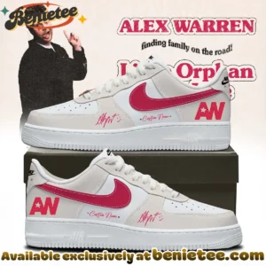 Alex Warren Little Orphan Alex Tour Custom Air Force 1 & Jordan 1 Shoes - Series 14