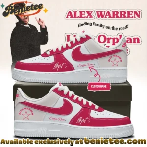 Alex Warren Little Orphan Alex Tour Custom Air Force 1 & Jordan 1 Shoes - Series 28