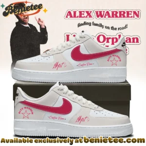 Alex Warren Little Orphan Alex Tour Custom Air Force 1 & Jordan 1 Shoes (Style 27)