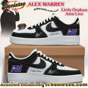 Alex Warren Little Orphan Alex Tour Custom Air Force 1 & Jordan 1 Shoes - Variant 7