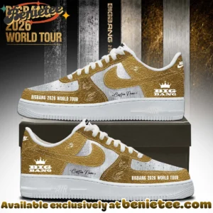 BIGBANG WORLD TOUR Custom Air Force 1 & Jordan 1 Shoes (Design 19)
