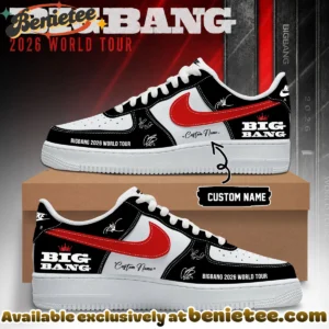 BIGBANG WORLD TOUR Custom Air Force 1 & Jordan 1 Shoes (Design 22)