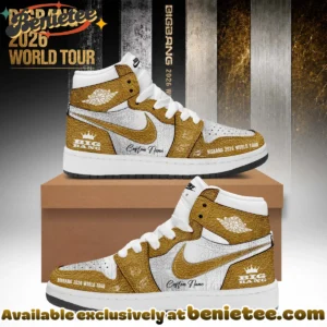 BIGBANG WORLD TOUR Custom Air Force 1 & Jordan 1 Shoes (Style 18)