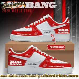 BIGBANG WORLD TOUR Custom Air Force 1 & Jordan 1 Shoes (Style 26)