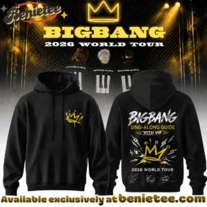 BIGBANG WORLD TOUR Shirt & Hoodie (Design 6)