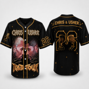 USHER and CHRIS Brown Tour | The R&B Tour | Baseball Jersey