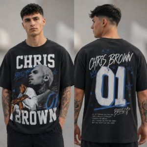 CHRIS Brown 2026 Tour Shirt | The R&B Tour Tee | Custom Name T-Shirt