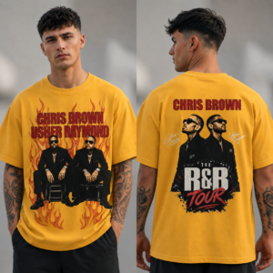 CHRIS Brown & USHER Raymond 2026 Tour Shirt | The R&B Tour Tee