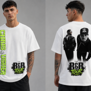 CHRIS Brown & USHER Raymond 2026 T Shirt | The R&B Tour Tee