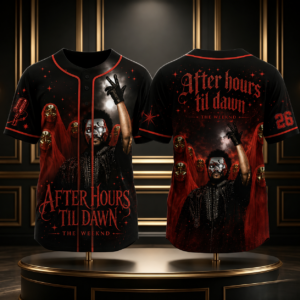 THE WEEKND | After Hours Til Dawn Tour | The Weeknd 2026 Tour | Baseball Jersey