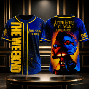 Super Cool Jersey | THE WEEKND | After Hours Til Dawn Tour | The Weeknd 2026 Tour | Baseball Jersey