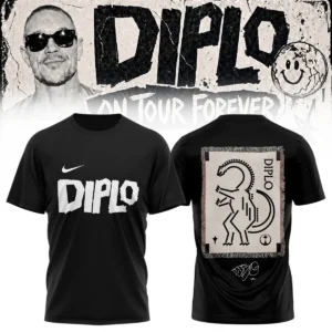 DIPLO ON TOUR FOREVER Signed Shirt & Hoodie (Style 22)