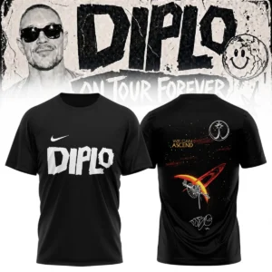 DIPLO ON TOUR FOREVER Signed T-Shirt & Hoodie (Design 20)