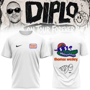 DIPLO ON TOUR FOREVER Signed T-Shirt & Hoodie (Style 8)
