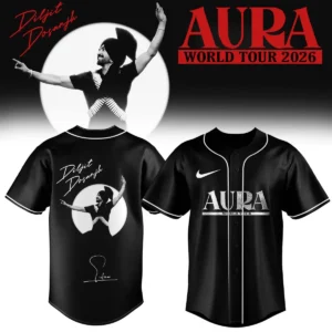 Diljit Dosanjh AURA World Tour Signature Baseball Jersey [Batch 4]