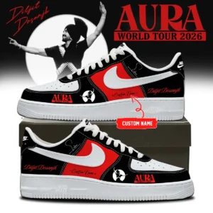 Diljit Dosanjh AURA World Tour Signature Custom Air Force 1 & Jordan 1 Shoes [Drop 8]