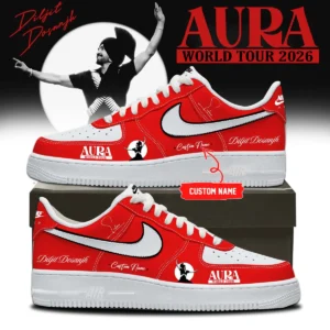 Diljit Dosanjh AURA World Tour Signature Custom Air Force 1 & Jordan 1 Shoes - Variant 2