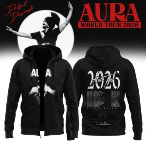 Diljit Dosanjh AURA World Tour Signature Shirt & Hoodie (Design 21)