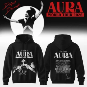 Diljit Dosanjh AURA World Tour Signature Shirt & Hoodie (Design 3)