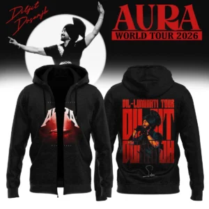 Diljit Dosanjh AURA World Tour Signature Shirt & Hoodie (Style 22)