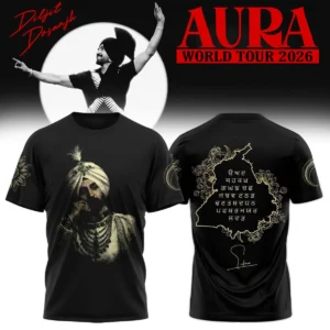Diljit Dosanjh AURA World Tour Signature Shirt & Hoodie - Variant 16