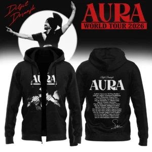 Diljit Dosanjh AURA World Tour Signature T-Shirt & Hoodie (Release 18)