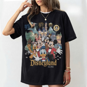Vintage Disneyland California Shirt, Mickey And Friends Disney Family Trip Tee