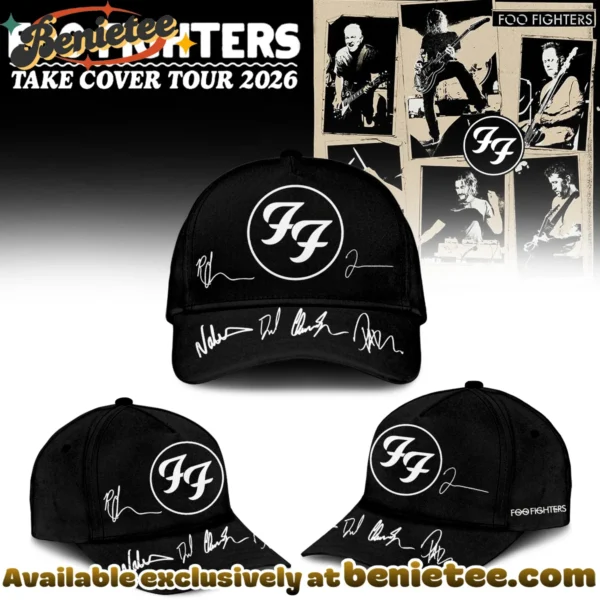 Foo Fighters Take Cover Tour Shirt & Hoodie - Variant 4