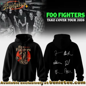 Foo Fighters Take Cover Tour Shirt & Hoodie [Drop 14]